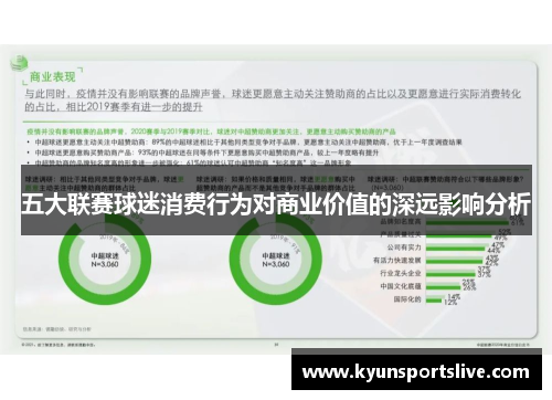 五大联赛球迷消费行为对商业价值的深远影响分析