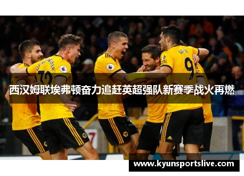 西汉姆联埃弗顿奋力追赶英超强队新赛季战火再燃